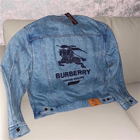 burberry jean jacket mens|Burberry jean jacket price.